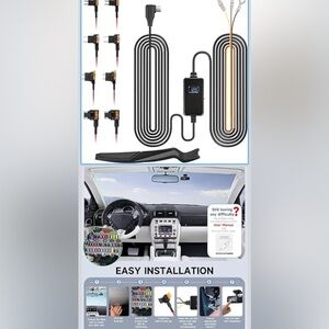 Universal Black Car Audio System